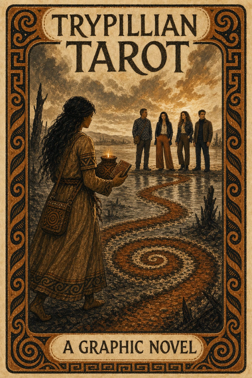 Trypillian Tarot graphic novel cover